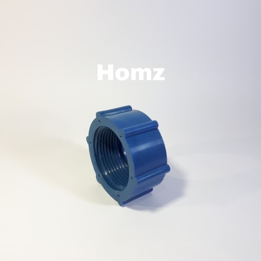 Mur Sanyo Pvc 1"in SR / Mur Kopling Union Sok 3/4"/ Mur Pompa Air Drat Dalam