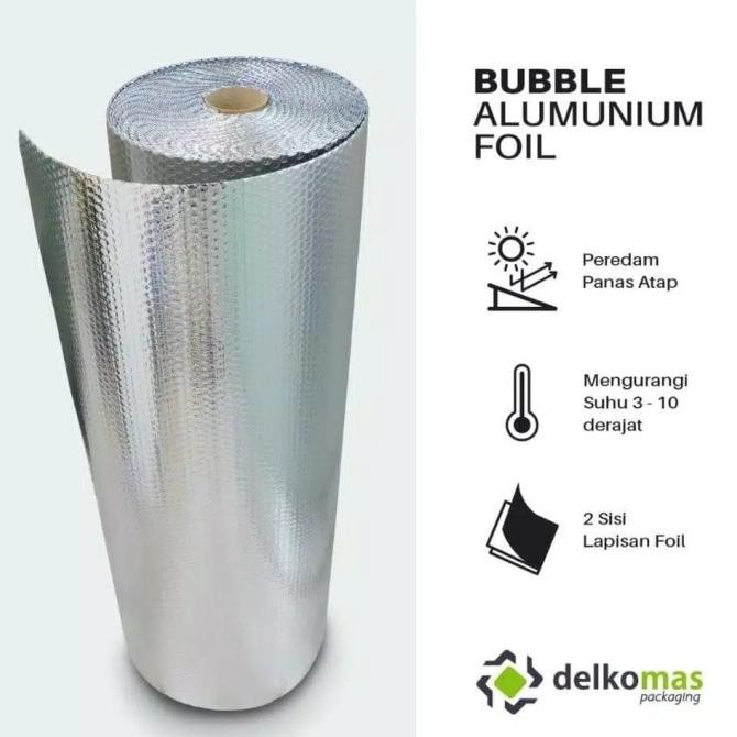 

Plastik Bubble Alumunium Foil (120Cm X 25M)