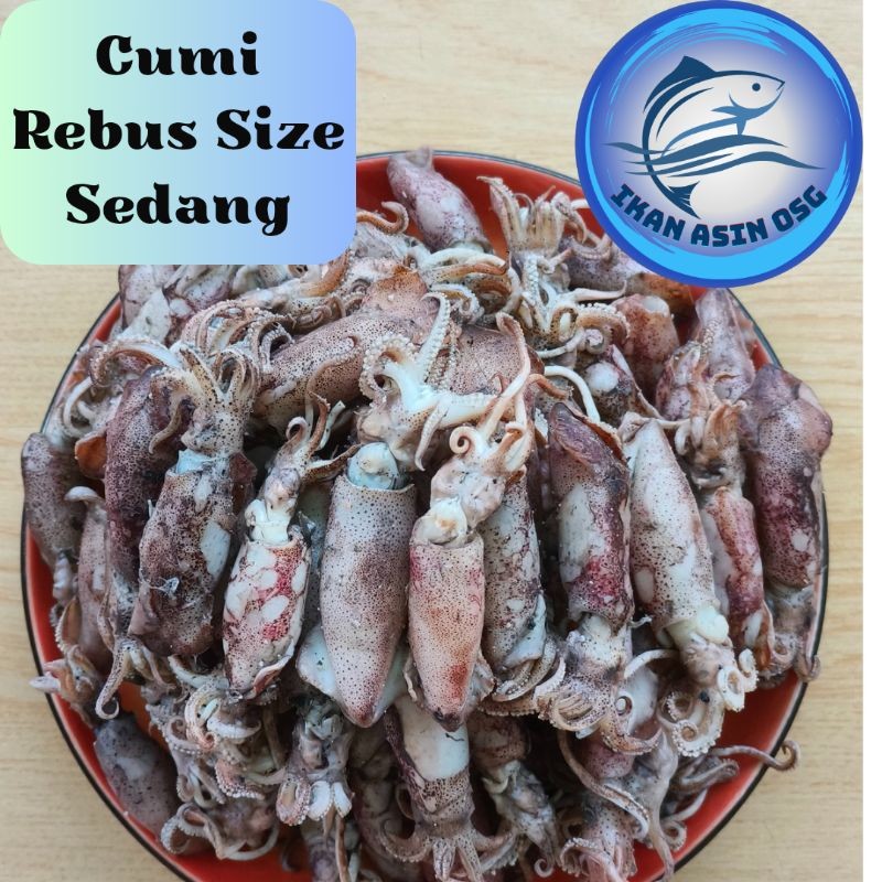 

ikan asin Cumi rebus/ sotong rebus size sedang 500gr