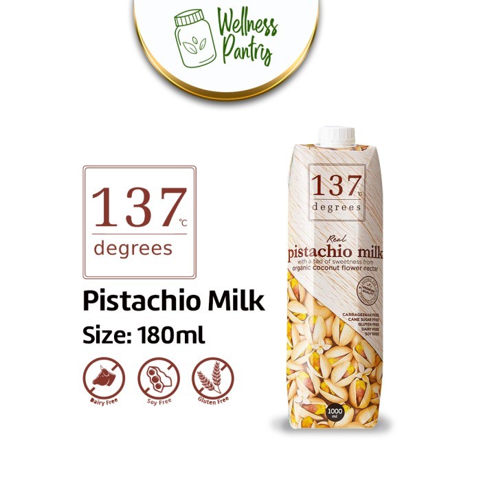 

BERGARANSI 137 Degrees - Pistachio Original 1L - Susu Kacang