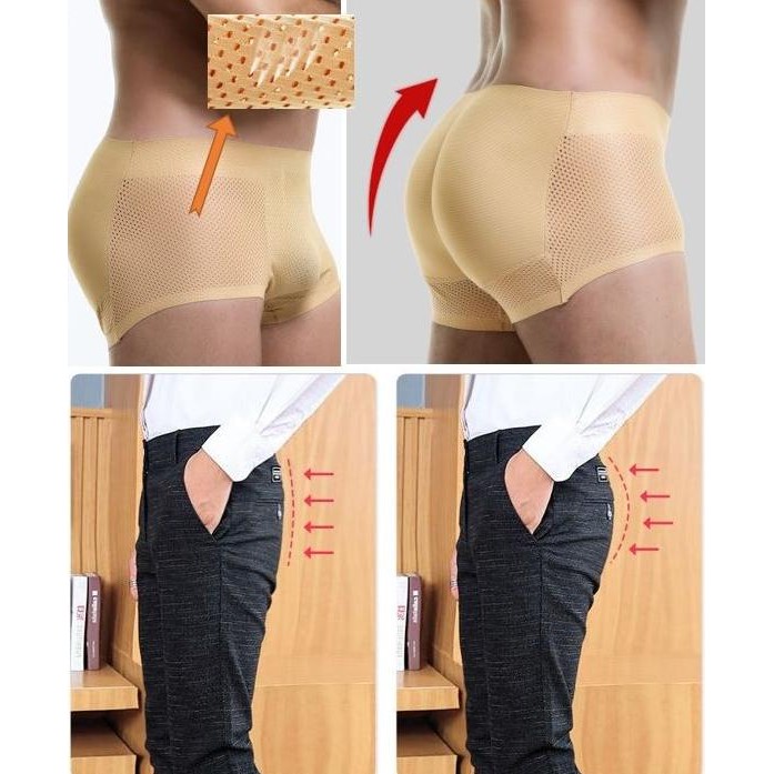 Celana Dalam Pria Cowok Busa bentuk Pantat Tepos- Jala sirkulasi sejuk