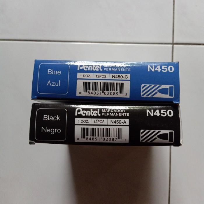 

Spidol Permanen Pentel N450 1 Pack Isi 12 Pcs