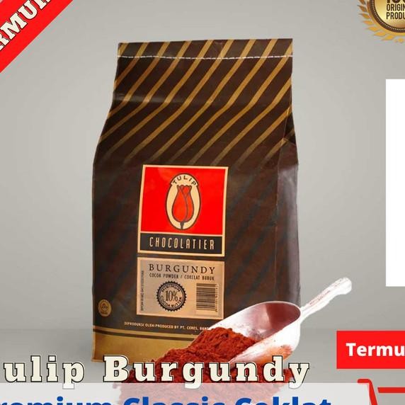 

Cokelat Bubuk Tulip Burgundy Pure Light Coklat Tulip 500 G |1 Kg