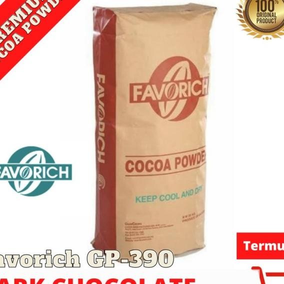 

Favch Gp390 Cocoa Powder Dark Chocolate 25 Kg / 1 Sak