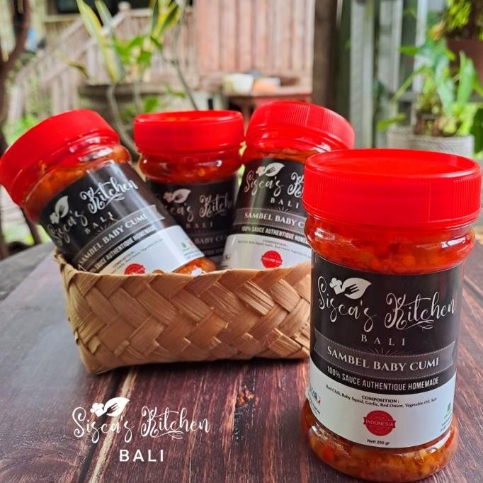 

best seller] Sambel Baby Cumi Asin / Sambel Pedas Sisca