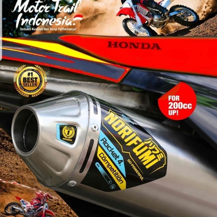 Knalpot Norifumi Kompetisi Klx150 Crf 150 Keren