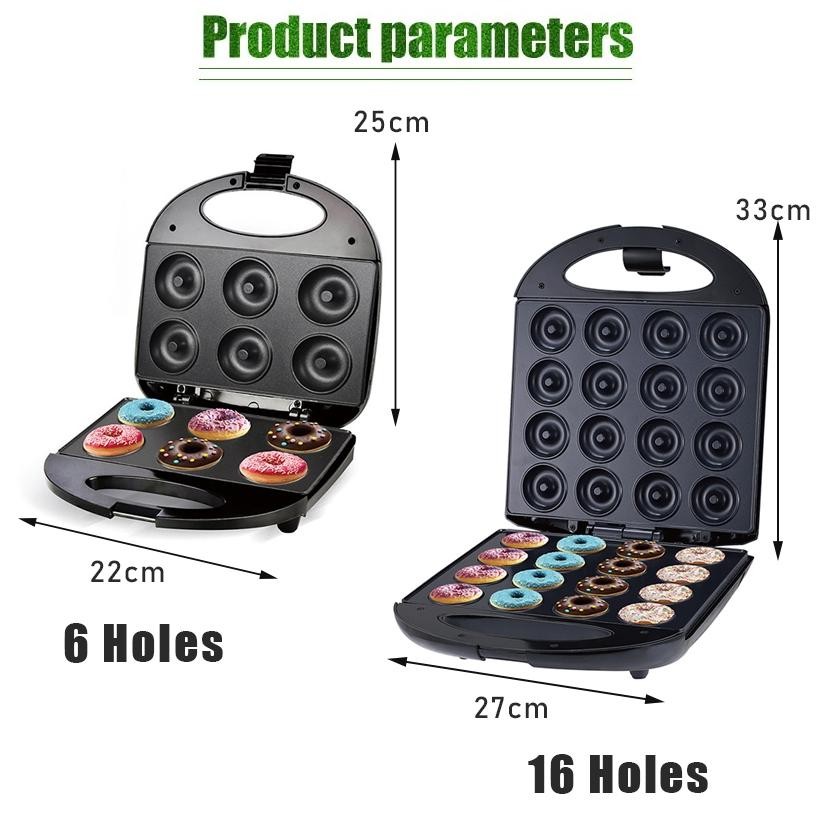 Pembuat Dessert 6 /16 Buah Alat Pembuat Donut / Donut Maker / Donat Elektrik Advance