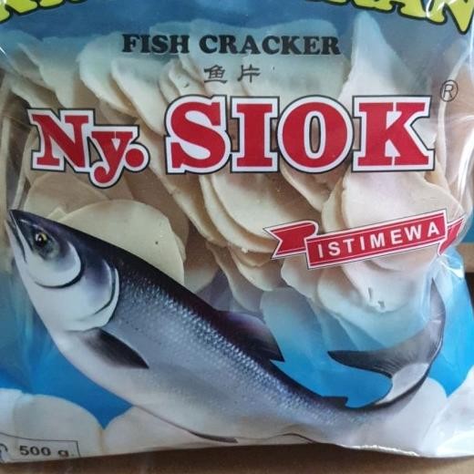 

Krupuk Ikan Ny Siok 500Gr