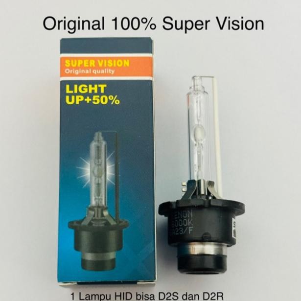 PROMO Lampu HID Super Vision D2S / D2R (Juke-Outlander-Grand Vitara)