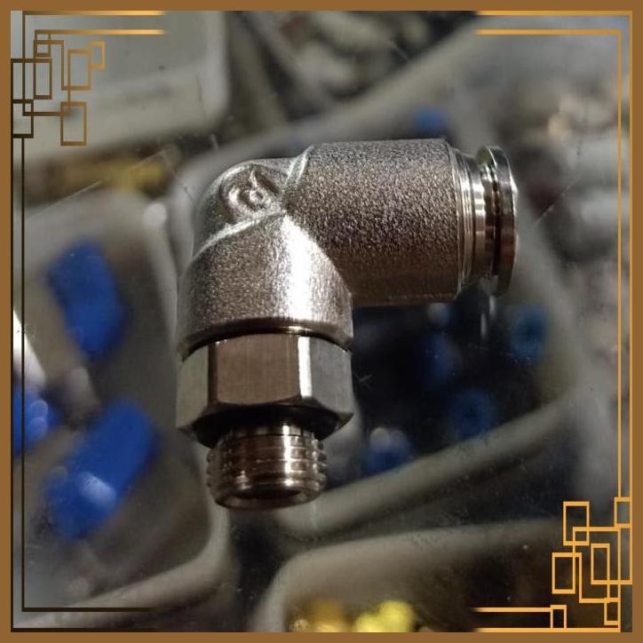 [SRB] Nepel / fitting L rotary 8mm - 1/4"inch camozi