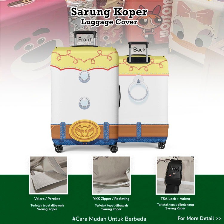 Jessie Toy Story 2 Suit / Costume - Sarung Koper / Pelindung Koper