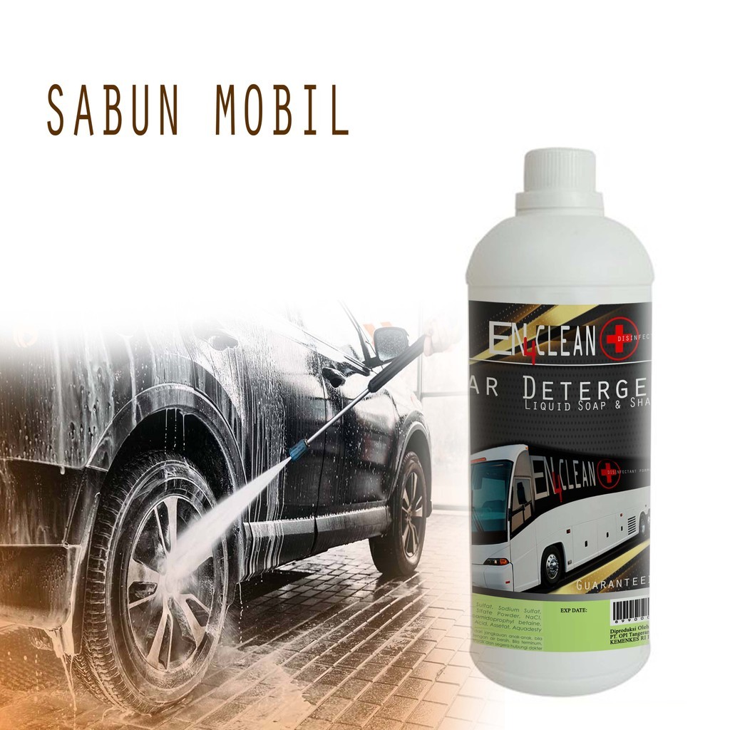 1 Liter dan 5 Liter sabun mobil bersih tidak merusak body P377