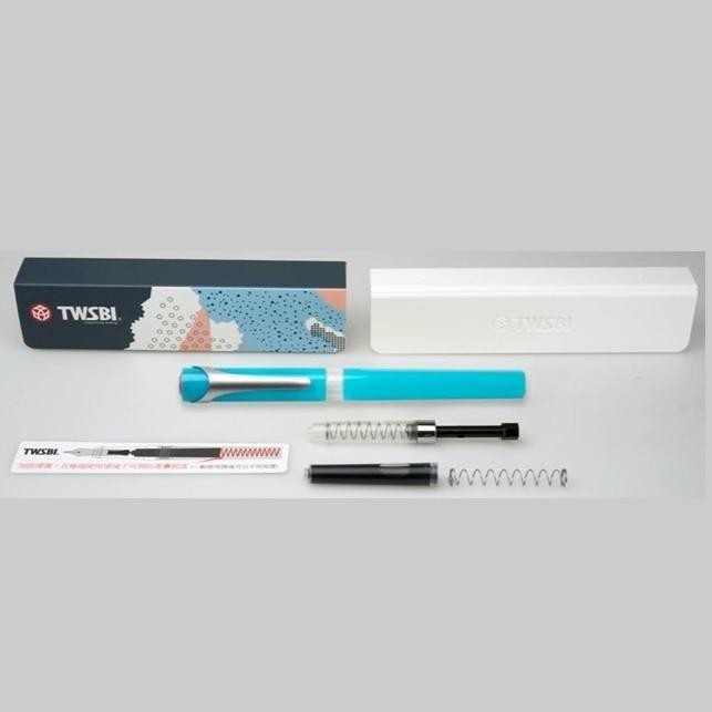 

Barang Terlaris Twsbi Swipe Blue Ice Fountain Pen Original