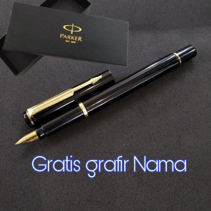 

pulpen parker fountain pen mewah dan exclusive gratis grafir nama Original