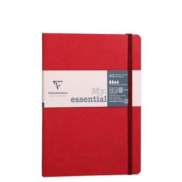 

Clairefontaine A5 Notebook 90 Gsm Fountain Pen Friendly Journal - Terbaru Original