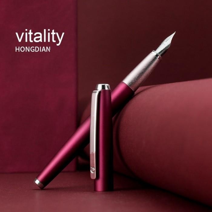 

Promo Spesial / Pen Fountain 525 Full Metal Tinta Efsmall Bent Nib Converte Terbaru Original
