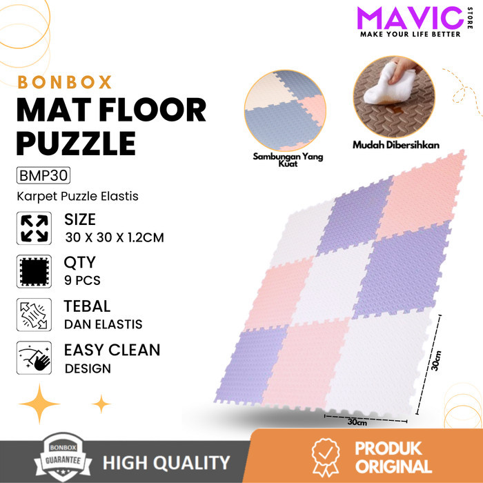 Jun - Samono Smp20 Matras Puzzle Alas Lantai Evafoam Tebal 30X30Cm Karpet