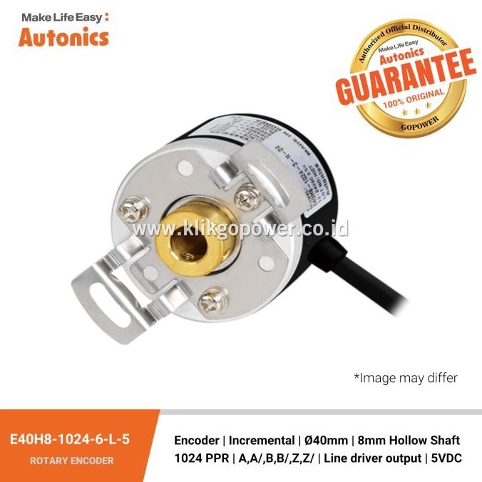 Autonics ROTARY ENCODER E40H8-1024-6-L-5