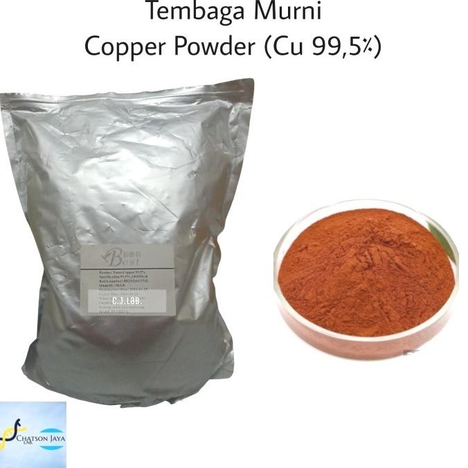 

Serbuk Tembaga Murni 99,5% - Cu Powder Pure 70 Gram