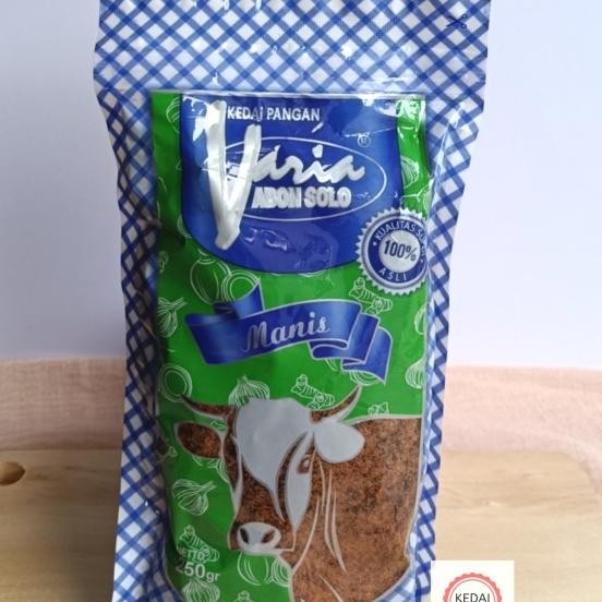 

Abon Sapi Varia 250 G. Oleh -Oleh Khas Solo