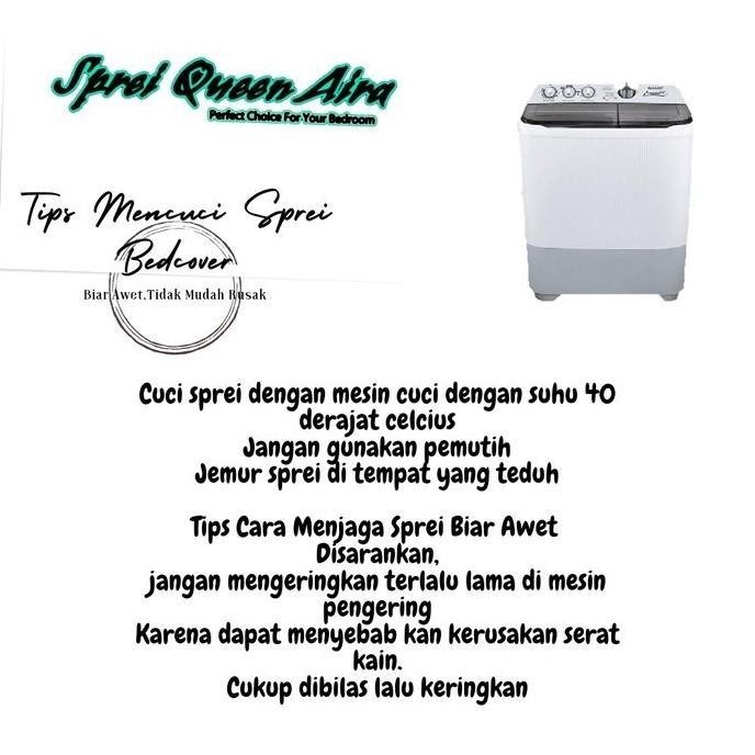 sprei katun jepang motif anak 180x200 tinggi 30cm TS99