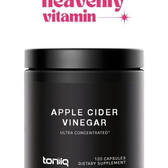 

Toniiq Cider Vinegar Ultra Concentrated - 120 Capsules, Non-Gmo