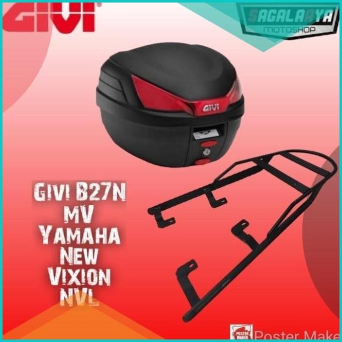 Givi B27N Bracket Box Original Givi MV Yamaha New Vixion NVL NVA 140B
