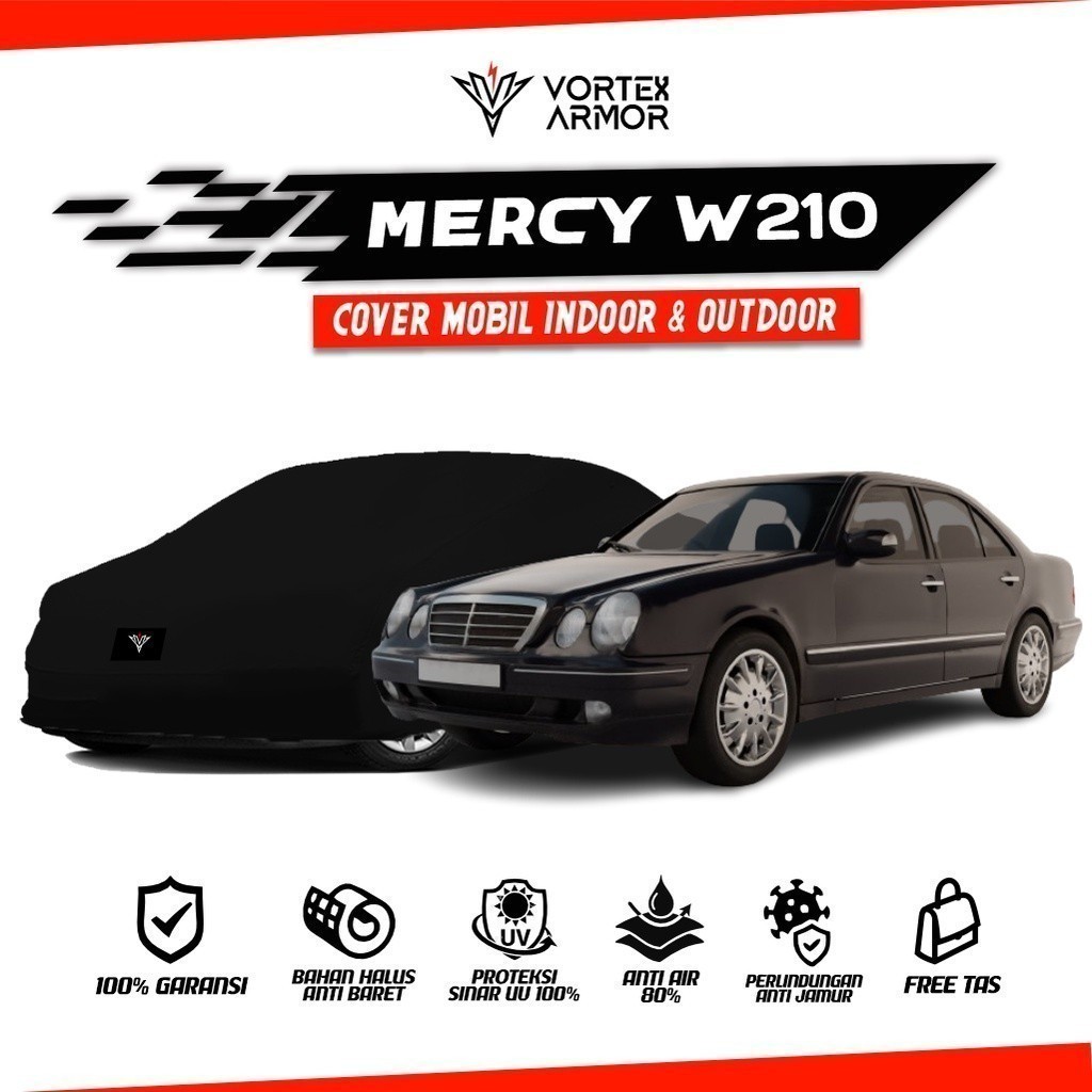 Cover Mobil Mercy W210 / Sarung Mobil Mercy W210 / Selimut Sedan Mercy W210
