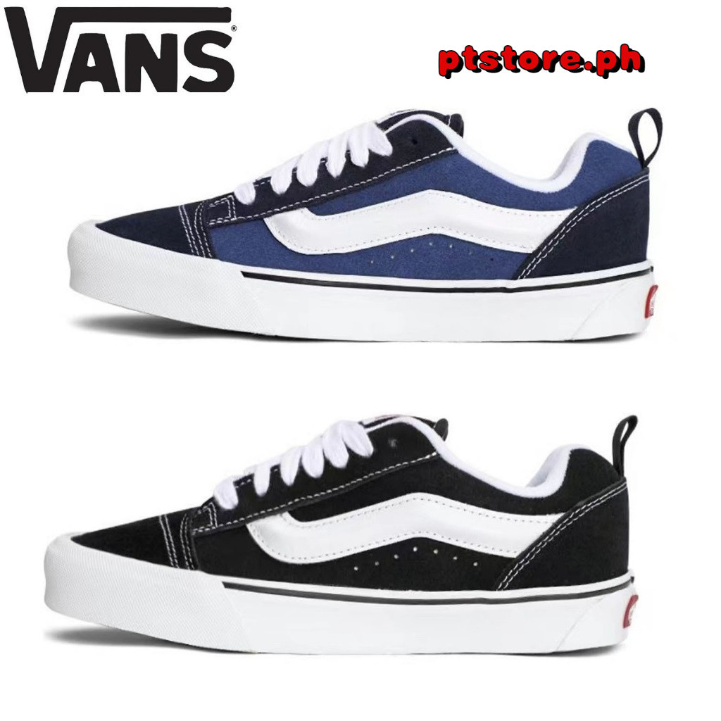 

Sepatu roti Vans knu skool American classic retro, sepatu papan pria dan wanita low top, sepatu kasual |GxLV9xjy|