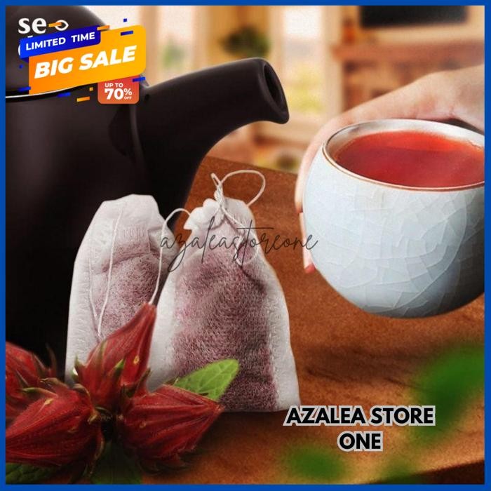 

PURE ROSELLE TEA BAG / 1 TB TEH CELUP ROSELLA MURNI ( 1 TEA BAG) EKSLUSIF !! BY AZALEA STORE