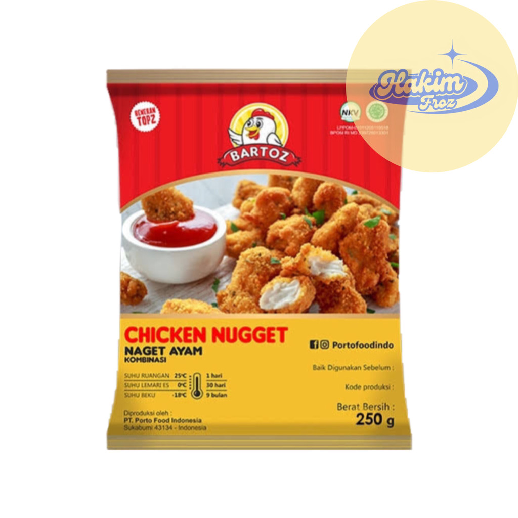 

BARTOZ CHICKEN NUGGET 250 GR