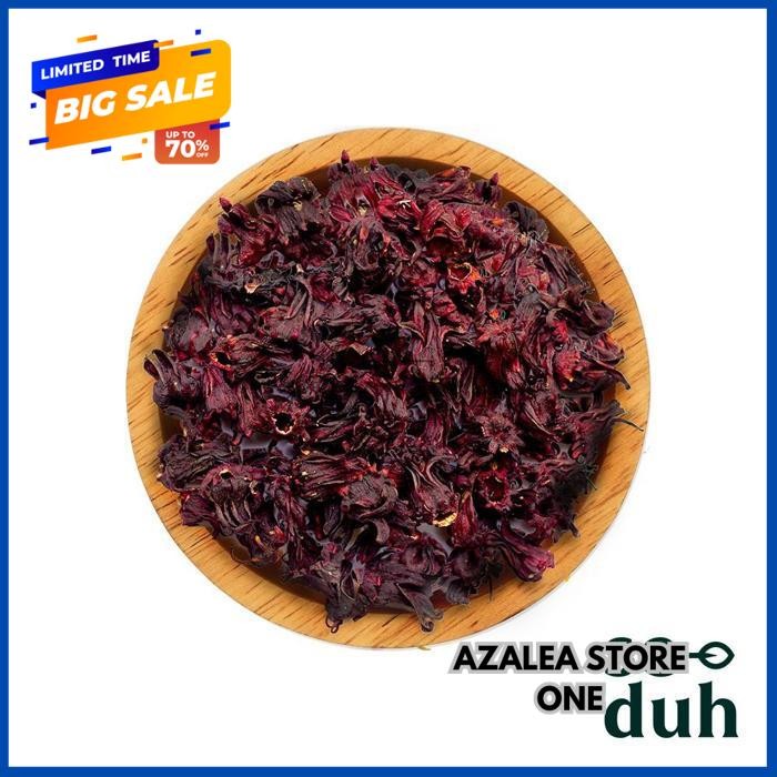 

SEDUH - BUNGA ROSELLA UNGU KERING / TEH HERBAL ROSELA FLOWER / ROSELLE TISANE 10 GRAM EKSLUSIF !! BY AZALEA STORE