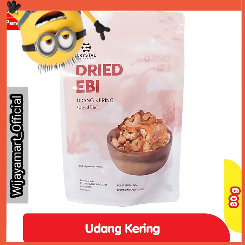 

Crystal of the Sea Dried Ebi 80 g