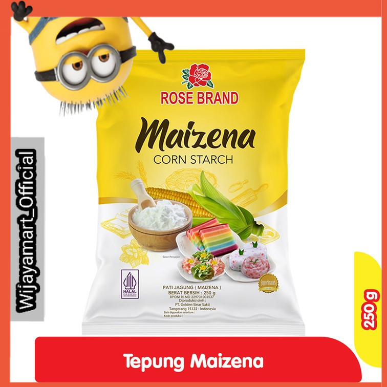 

Rose Brand Corn Starch Pati Jagung Tepung Maizena 250 g