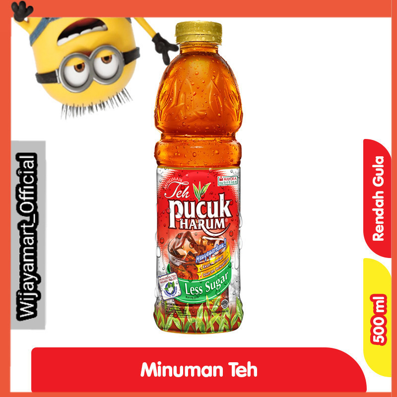 

Teh Pucuk Harum Rendah Gula 500 ml