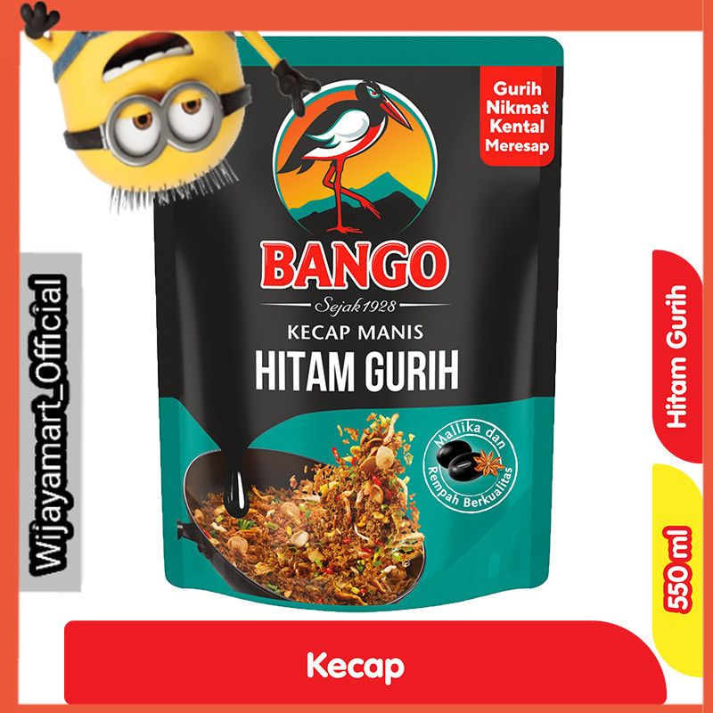 

Bango Kecap Manis Hitam Gurih Refill 550 g