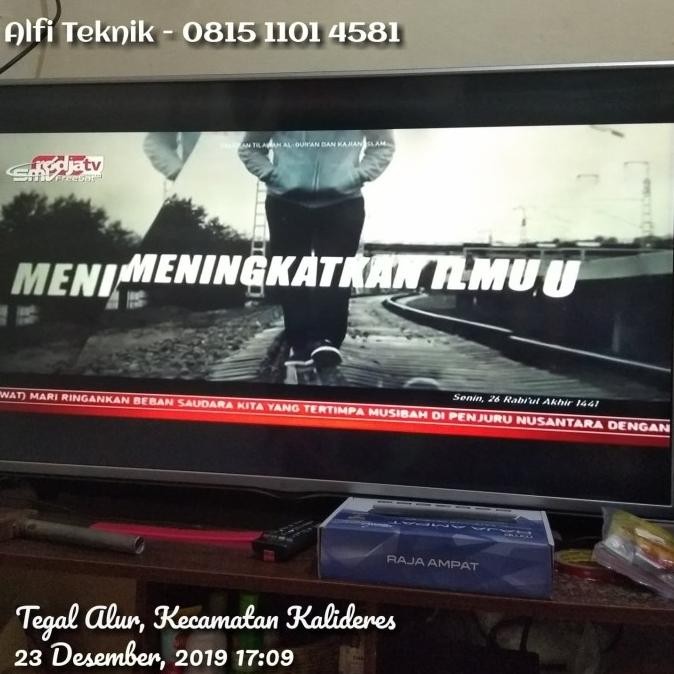 rodjatv wesaltv parabola mini termasuk pasang