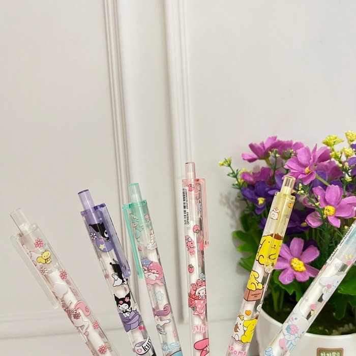 

PEN CETEK SANRIO SUPER CUTE LUCU KARAKTER HELO KITY KUROMI HARGA MURAH