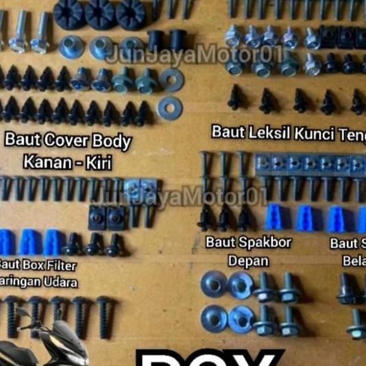 Baut Full Set Body Honda Pcx 150 | Baut Lengkap Body Pcx 150
