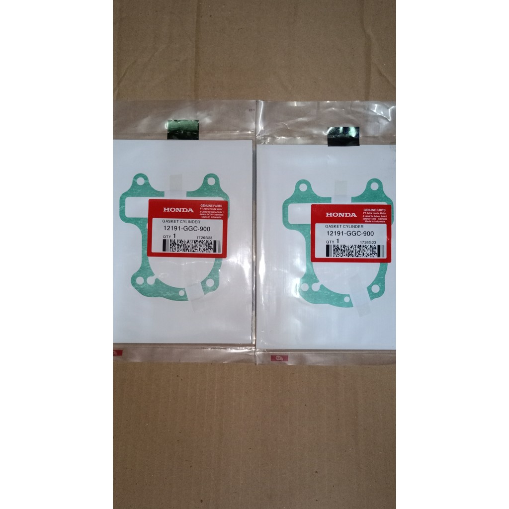 12191GGC900 – GASKET CYLINDER, PAKING BORING BEAT FI, SCOOPY FI, SPACY FI, VARIO 110 FI ORI AHM