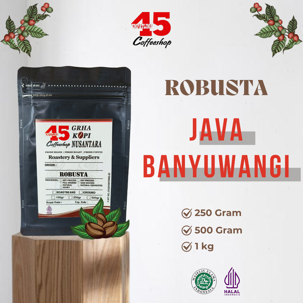 

Kopi Robusta Java Banyuwangi