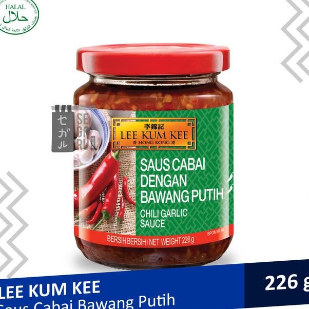 

Lee Kum Kee Saus Cabai Chili Oil / Garlic Sauce / Toban Djan Halal