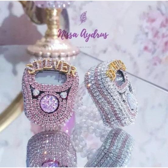 Tasbih Digital Swarovski Led Custom Nama