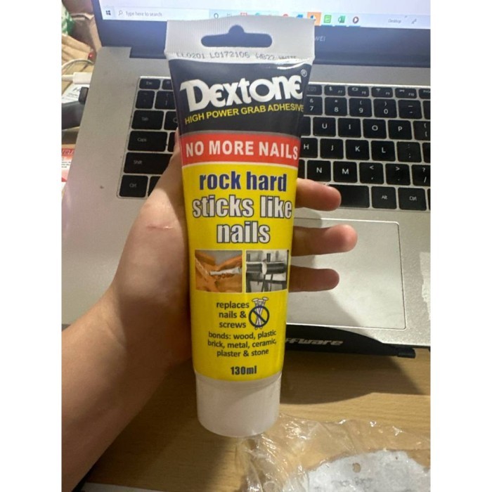 

*$*$*$*$] Lem Pengganti Paku No More Nails Dextone - 130 ml Lem Dextone 130 ML lem dinding lem
