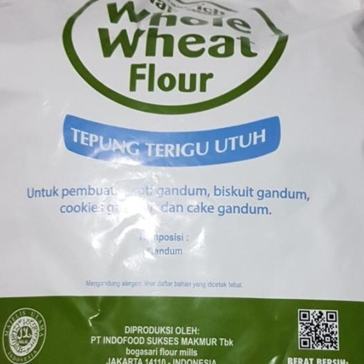 

Tepung Gandum Utuh Whole Wheat Flour (Wwf) Bogasari Naturich 5Kg