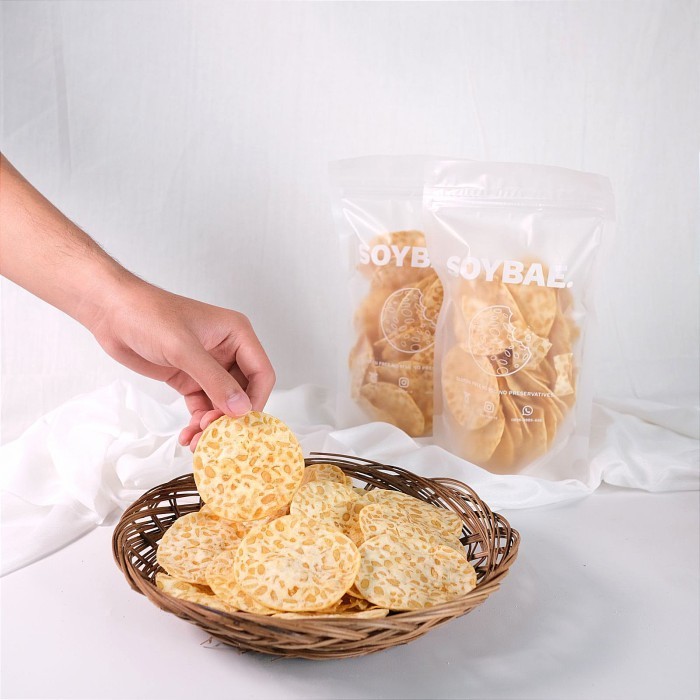 

CUCI GUDANG Soybae / Keripik Tempe - Keripik Sehat Tanpa Bahan Pengawet *Per pcs