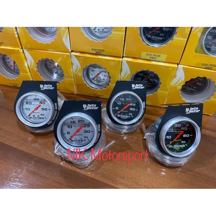 Boost Meter Diesel - Blower/Boost Pressure Gauge Set Holder Black