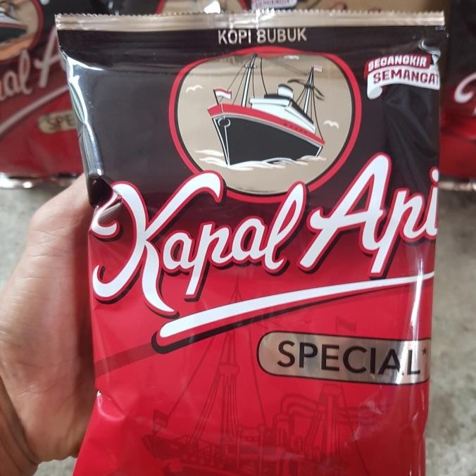 

Kopi Bubuk Kapal Api 165Gr. Isi 20Bks.