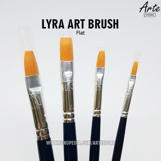 

Kuas Lukis Lyra Flat Set isi 12 pcs P88L