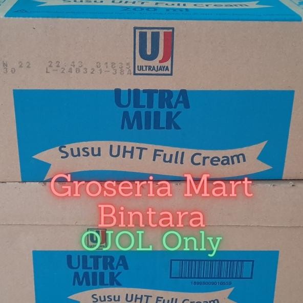 

*Bintara* Susu Ultra Uht Full Cream 200Ml X 24 (1 Dus) - I